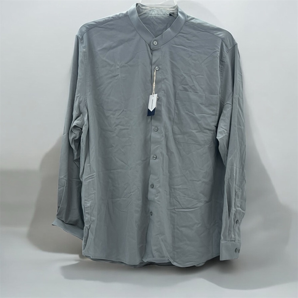 Demeanor XL Men's Gray Button-Up Shirt – NWT